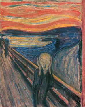 Edvard Munch, Le Cri,  Musée national d’Oslo © DR