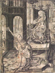 La guérison de l'œil de Saint Bernard de Clairvaux