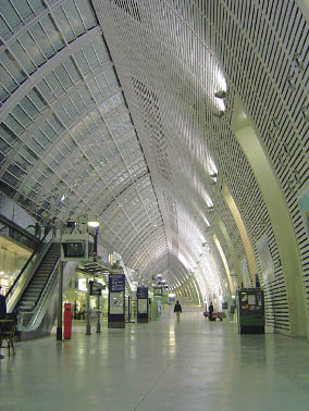 La gare TGV d’Avignon